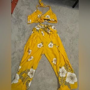 Two piece romper brand new never worn